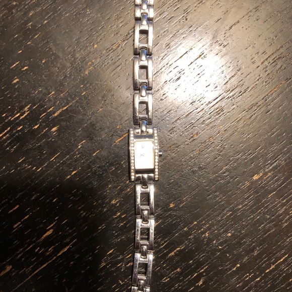 ESQ by Movado Diamond Accented Bezel Mother of Pearl Stainless Steel Dress Watch - Picture 9 of 10